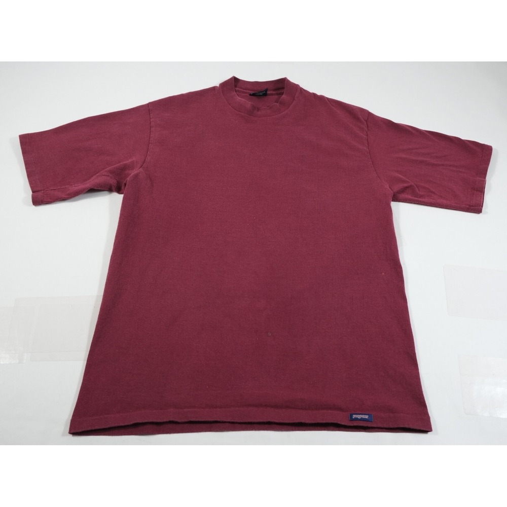 Jansport T-Shirt Mens XL Burgundy Vintage 90s Made In USA Single Stitch
